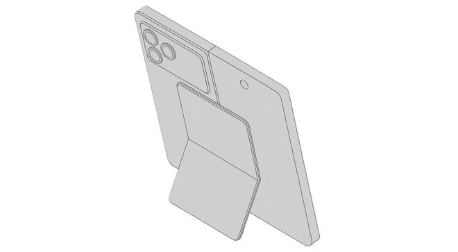 叠手机Surface 磁吸支架上身凯发k8国际登录微软专利构想未来折(图3)